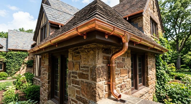 Copper Gutter Replacement in San Francisco, CA