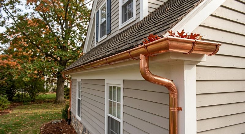 Copper Gutter Replacement in Clarksville, TN