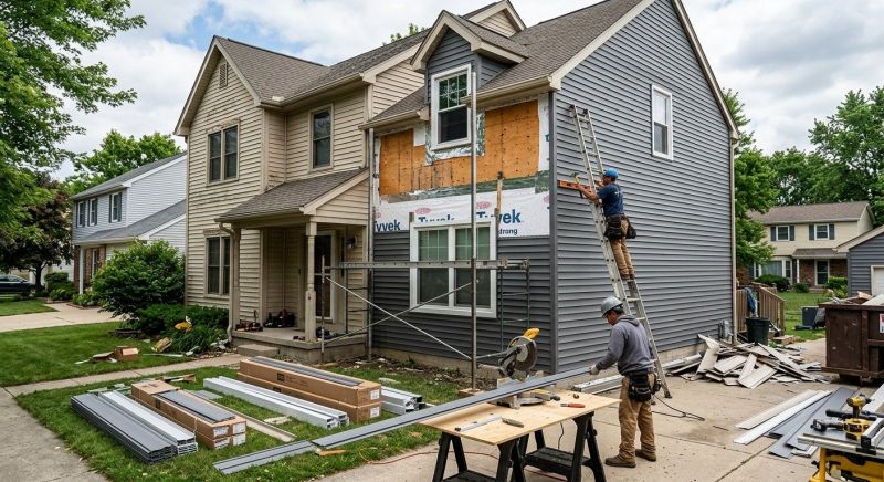 Damaged Siding Replacement in West Hartford, CT