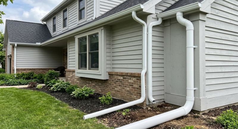 Pvc Downspout Installation in Boulder, CO