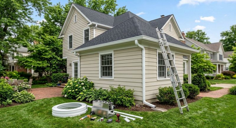 Aluminum Gutter Replacement in Everett, WA