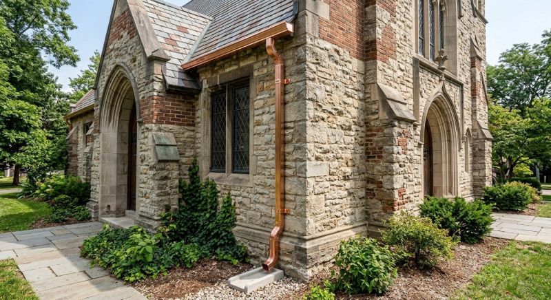 Commercial Downspout Service in Sacramento, CA