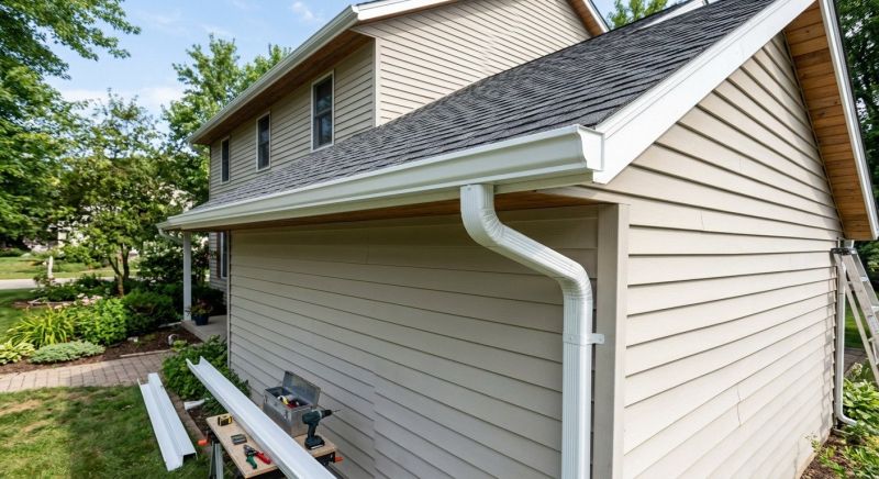 Continuous Gutter Replacement in Mcdonough, GA