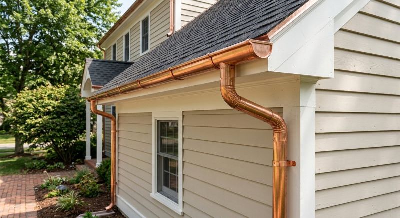 Copper Gutter Replacement in San Francisco, CA