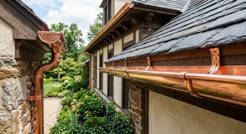 Copper Gutter Replacement in San Francisco, CA