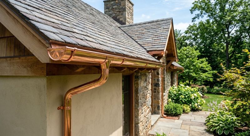 Copper Gutter Service in Clarksville, TN