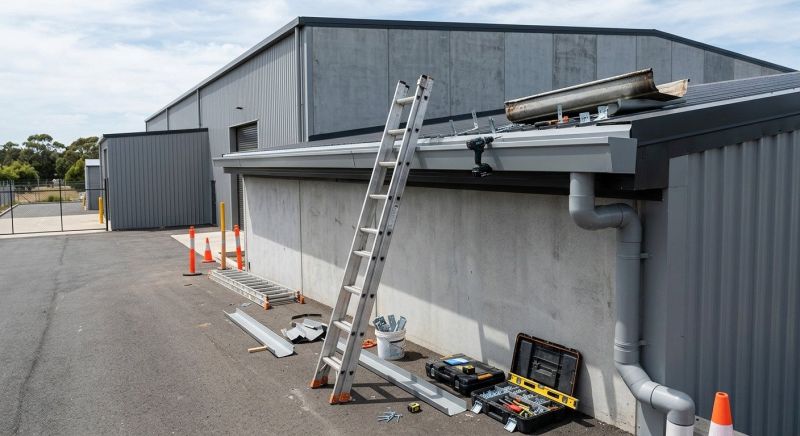Industrial Gutter Installation in Roseville, CA