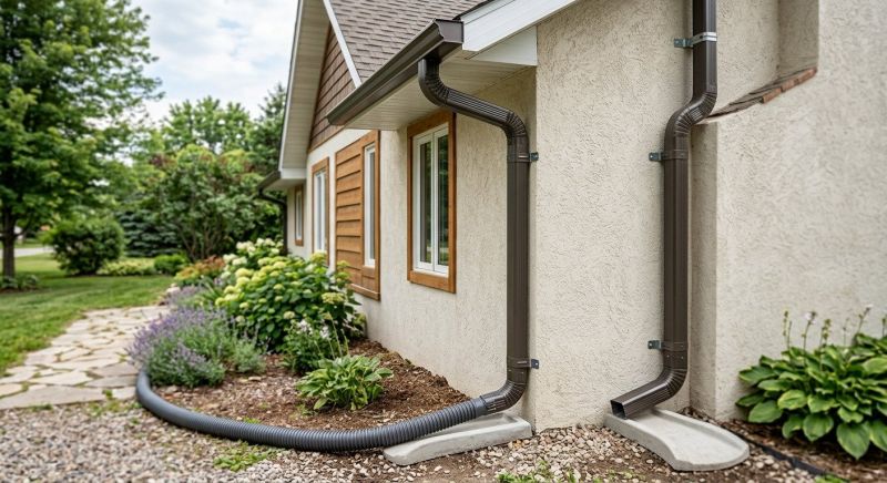 Metal Downspout Installation in Sacramento, CA