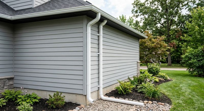 Pvc Downspout Installation in Arvada, CO