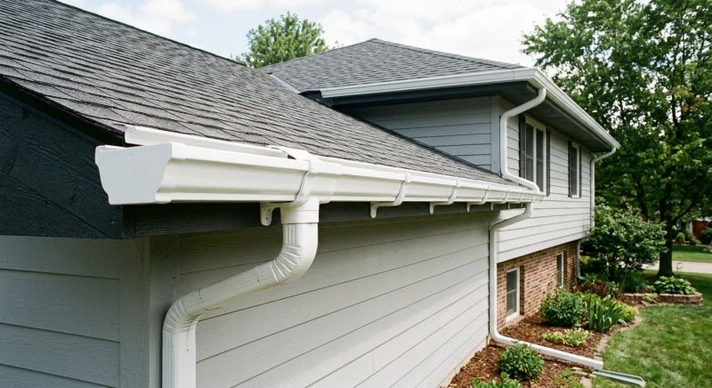 Pvc Rain Gutter Installation in Clarksville, TN
