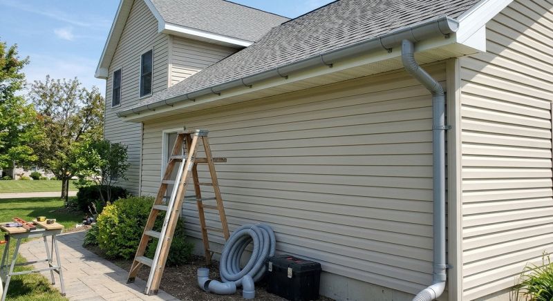 Pvc Rain Gutter Installation in Mcdonough, GA